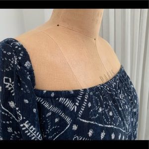 Boho Off-Shoulder Blouse